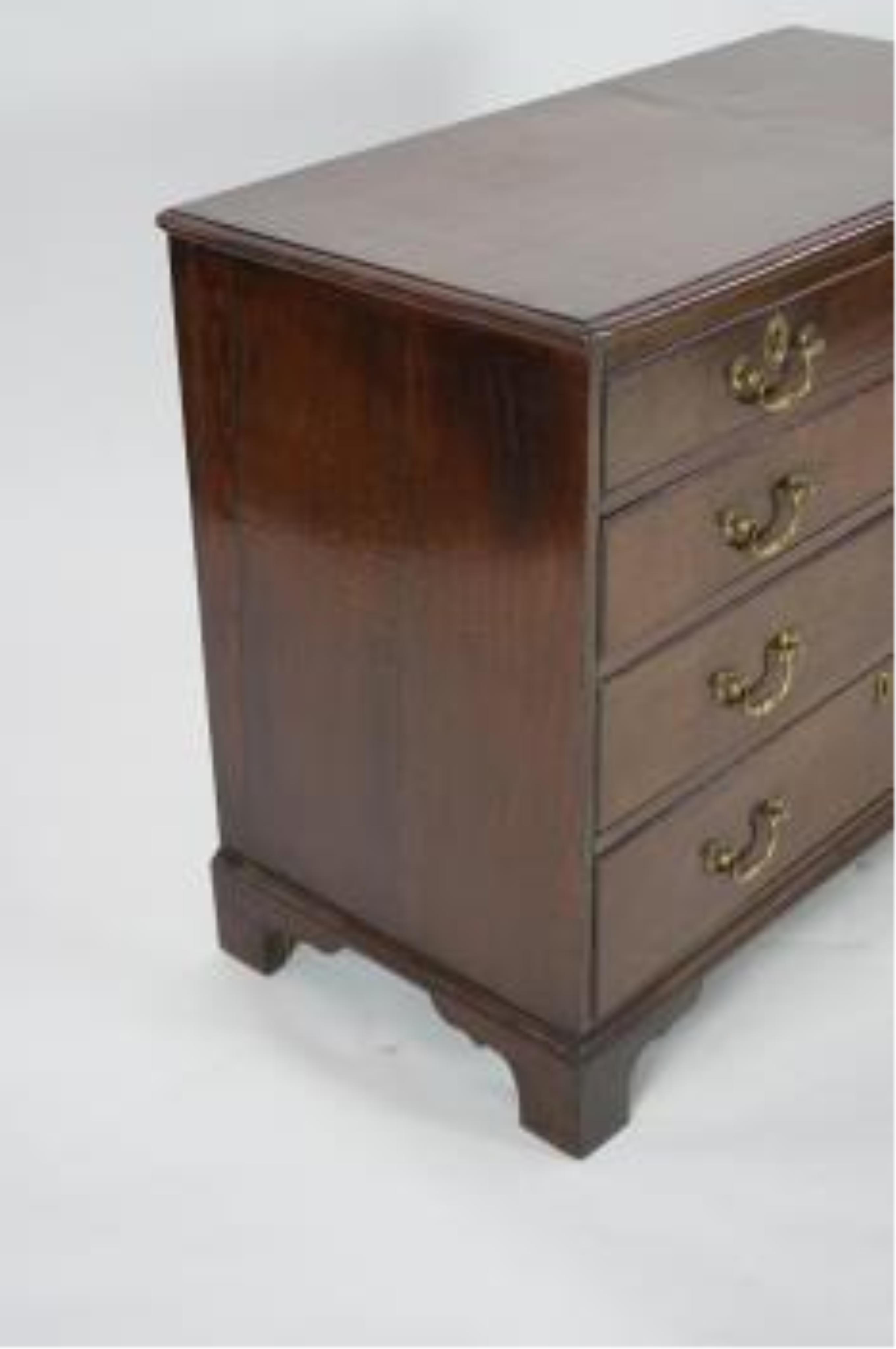 A George III oak chest, width 101cm, depth 49cm, height 80cm. Condition - fair